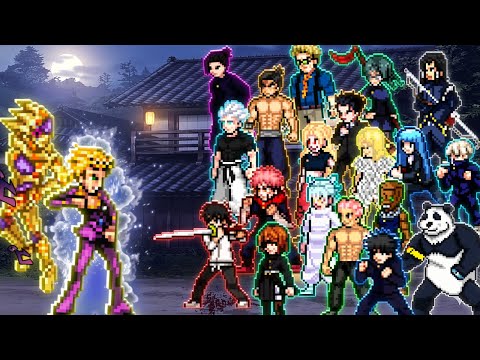 Видео: Джорно против всех колдунов JJK | Реквием против проклятой энергии