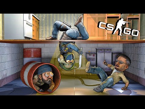 Видео: ОН ЗНАЕТ ВСЕ НЫЧКИ НА КАРТЕ!!! - УГАРНЫЙ МАНЬЯК CSGO |Кратос|