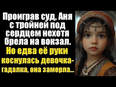 Видео: Проиграв суд, Аня с тройней под сердцем нехотя брела на вокзал. Но едва ее руки коснулась девочка...