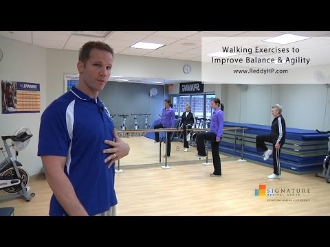 Видео: Упражнения на ходьбу для улучшения равновесия и ловкости