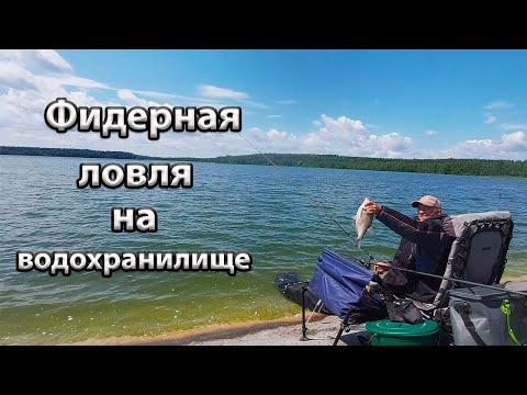 Видео: Ловля леща на водохранилище.