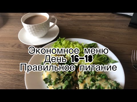 Видео: Экономное меню день 16-19. Случилось непредвиденное