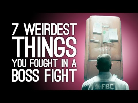 Видео: 7 самых странных вещей, с которыми вам пришлось сражаться с боссами