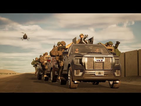 Видео: Squad 9.0 | Тренировка с кланами HELL FALCONS SBEU // YKZ . игра 1 карта Scorpo Skirmish v1