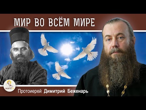 Видео: Что можно сделать, чтобы был мир во всем мире ?  Протоиерей Димитрий Беженарь