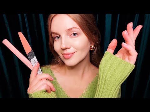 Видео: АСМР Маникюр и Массаж Рук • ASMR Doing Your Nails. Dry and Oil Hand Massage