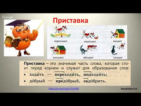 Видео: Корень слова. Однокоренные слова. Части слова.