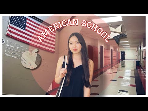 Видео: ПЕРВЫЙ ДЕНЬ В АМЕРИКАНСКОЙ ШКОЛЕ🇺🇸🇺🇸/ УЧЕБА В США📚🏫/ VLOG#1