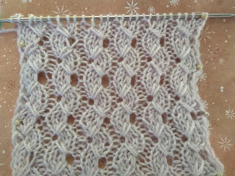 Видео: Красивый узор "Змейка"