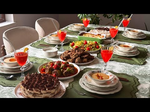 Видео: Меню ужина 🍽️ | Подготовка к столу + 6 вкусных рецептов 👌✨