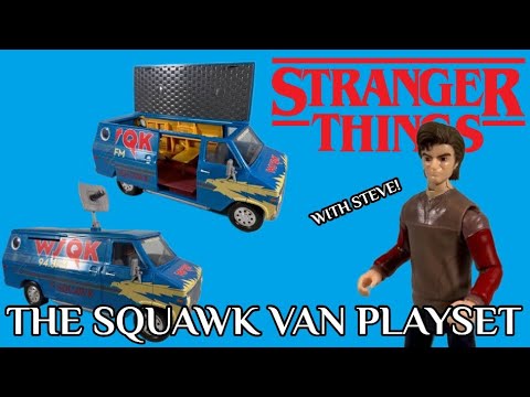 Видео: Обзор игрового набора «Фургончик Сквок» со Стивом — World of Stranger Things