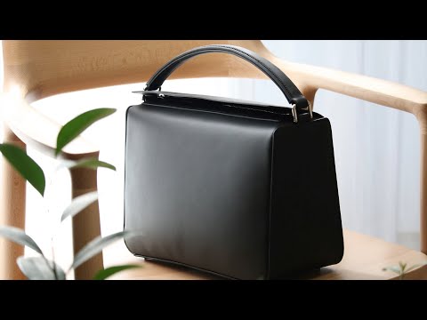 Видео: Процесс производства сумки 3/3 (корпус сумки) / кожгалантерея / 192