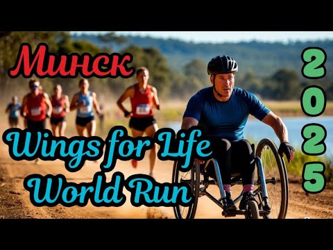 Видео: Wings for Life World Run 2025. Крылья Жизни. Минск 04.05.2025 г. Цнянское водохранилище