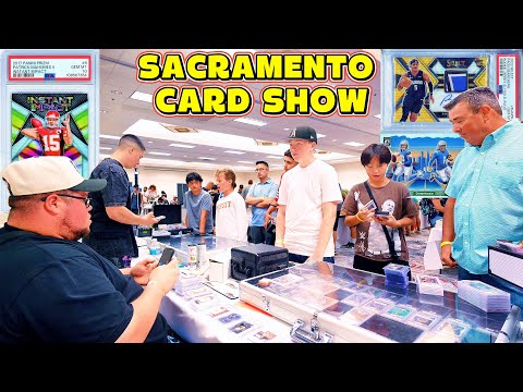 Видео: Спортивные карточки быстро развиваются! (Sacramento Card Show)