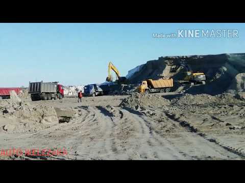 Видео: Дороги севера, работа на севере вахтой на самосвале.