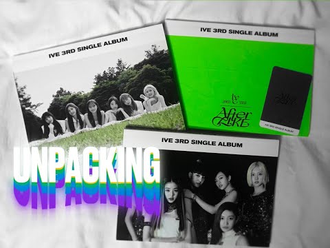 Видео: 🎆Распаковка альбома Ive "After like" ver. 1, 2, 3 / Album unboxing Ive "After like" ver. 1, 2, 3 🎆