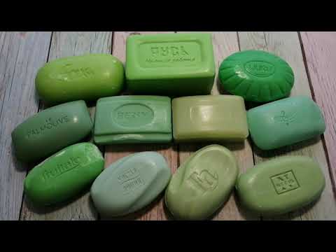 Видео: Резка сухого зелёного мыла