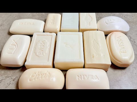 Видео: ASMR soap cutting * Режу белое мыло