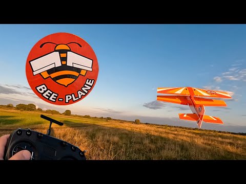 Видео: Полёты самодельного RC- биплана прекрасным августовским вечером