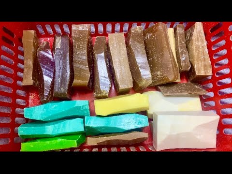 Видео: ASMR🔪🧼Cutting leftovers 🤎🧡🤎Резка обрезков🤎🤎🤎