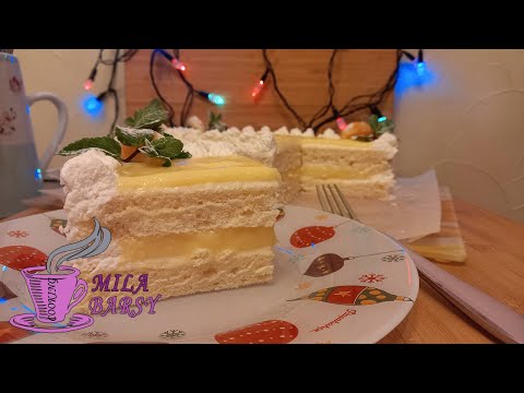 Видео: Торт Мандарин | Мандариновый торт | Самый настоящий новогодний | Xmas Cake with Tangerine