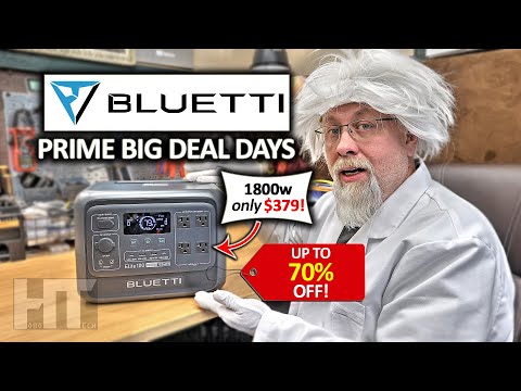 Видео: BLUETTI | Amazon PRIME: распродажа больших скидок на портативные солнечные генераторы