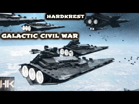 Видео: Star Wars: Empire at War Galactic Civil War Remake v.3.5 - Hard - Empire =2=  Внезапная атака