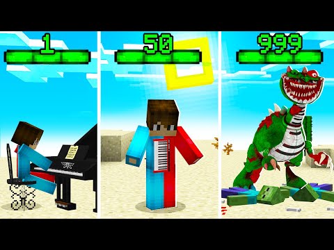 Видео: 🇺🇦 Я СТАЮ ПІАНОЗАВРОМ З КОЖНИМ РІВНЕМ У МАЙНКРАФТ! БАКІ PIANOSAURUS MINECRAFT