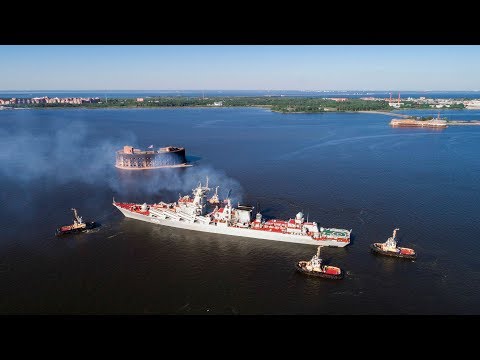 Видео: Ракетный Крейсер «Маршал Устинов»