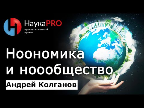 Видео: Ноономика и ноообщество – Андрей Колганов | Лекции по экономике | Возможна ли ноосфера на планете?