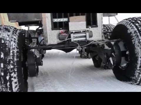 Видео: пробег Усть-Кара - Амдерма