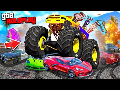 Видео: БИГФУТ vs 1.000 ИГРОКОВ ! ЧТО ТВОРИТ ЭТОТ МОНСТР ? ДОГОНИ МЕНЯ И ПОЛУЧИ СУПЕР ПРИЗ ! (GTA 5 RP)