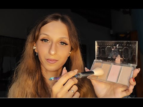 Видео: АСМР МАКИЯЖ ДЛЯ ТЕБЯ на вечеринку / Чистка кожи, маска, полный мейкап лица и забота, поддержка