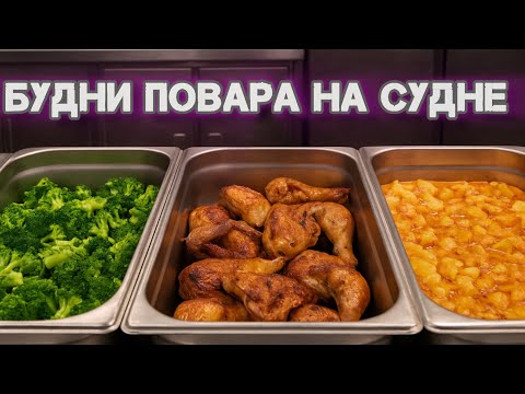 Видео: Просто день на судне: еда, работа и никакой романтики
