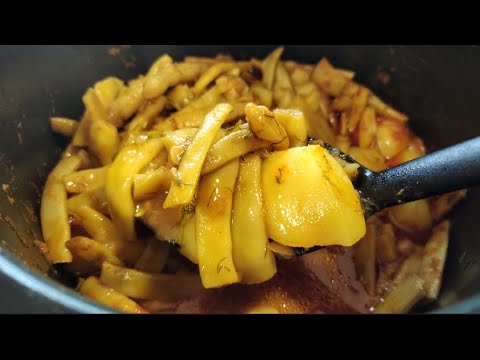 Видео: Жълт боб с пресни картофки :) Вкусен,крехък и неустоим :) готвене в Мултикукър Тефал :)