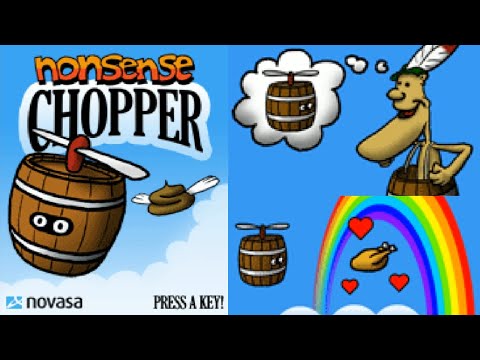 Видео: Nonsense Chopper JAVA ИГРА (Novasa Interactive 2005 год) ПОЛНОЕ ПРОХОЖДЕНИЕ