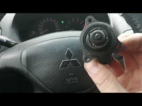 Видео: Оригинальный регулятор холостого хода Мицубиси Каризма