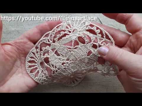 Видео: Невероятно красивый квадратный мотив крючком. Вяжем вместе, с Ириной Картамышевой.