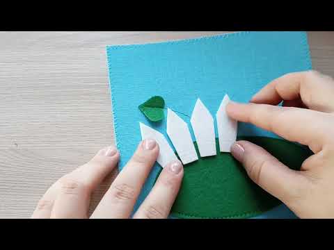 Видео: фетровая книжка урок 1⃣ пошив обложки