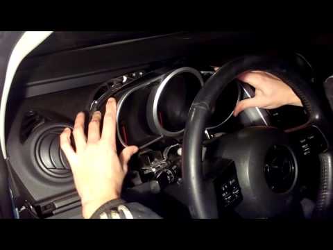 Видео: Mazda CX 7 Отключение  постоянного  Ближнего света