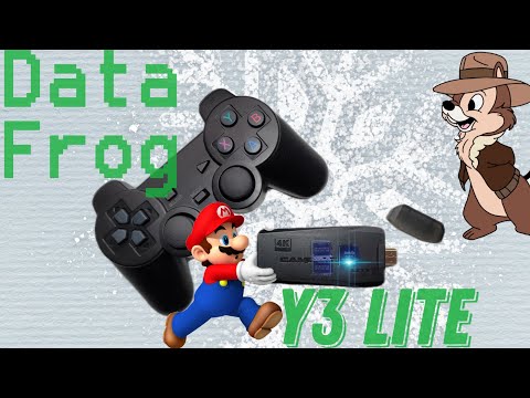 Видео: Data Frog Y3 Lite обзор и тест портативной ретро-консоли