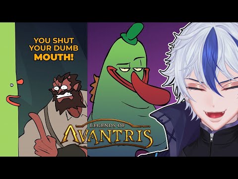 Видео: Смех вечно преследует его!! | Реакция на короткометражки «Легенды Авантриса», часть 5