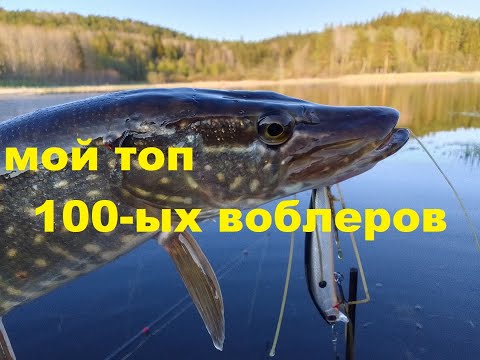 Видео: Мой топ  100-ых воблеров