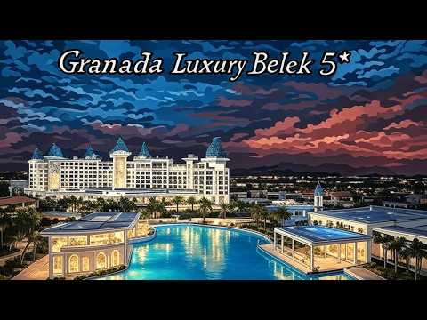 Видео: Granada Luxury Belek - Белек 5* Ultra All Inclusive/UAI Обзор отеля