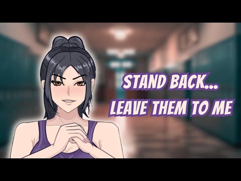 Видео: Популярная девушка защищает тебя [F4A] [Запуганный слушатель] [Ролевая игра ASMR]