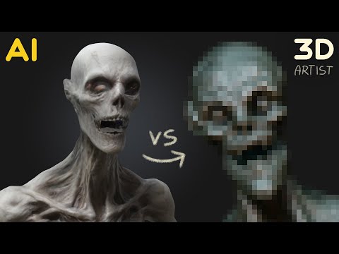 Видео: ИИ vs 3D художник. Доделываю модель нейросети