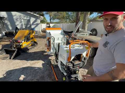 Видео: Китайский мини-погрузчик-самосвал: Landhero LDH-MCD500 с электроприводом