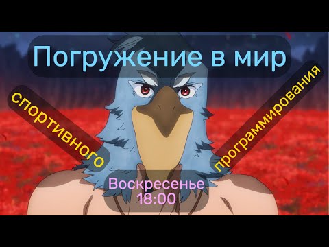 Видео: 25.02.2024, Погружение в мир спортивного программирования