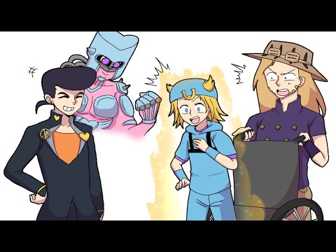 Видео: JJBA Comic Dubs (Clean) (JoJo's Bizarre Adventure) *ДЖОСУКЕ ЛЕЧИТ ДЖОННИ?!*