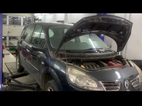 Видео: Замена втулок переднего подрамника Renault Scenic 2